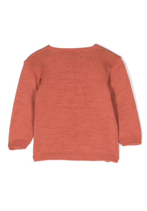 Cardigan girocollo LITTLE BEAR | 6016TEGOLA